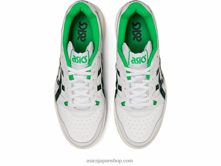 元89 L20V658Asics ホワイト/フレンチブルー