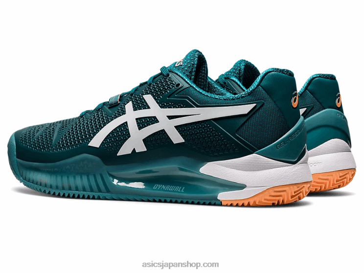 ゲル解像度 8 クレイ L20V1224Asics ベルベットパイン/ホワイト