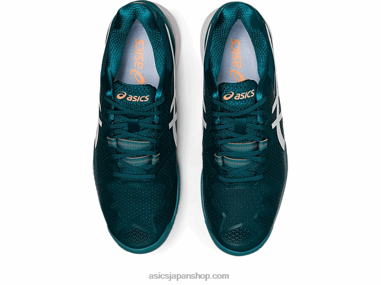 ゲル解像度 8 クレイ L20V1224Asics ベルベットパイン/ホワイト