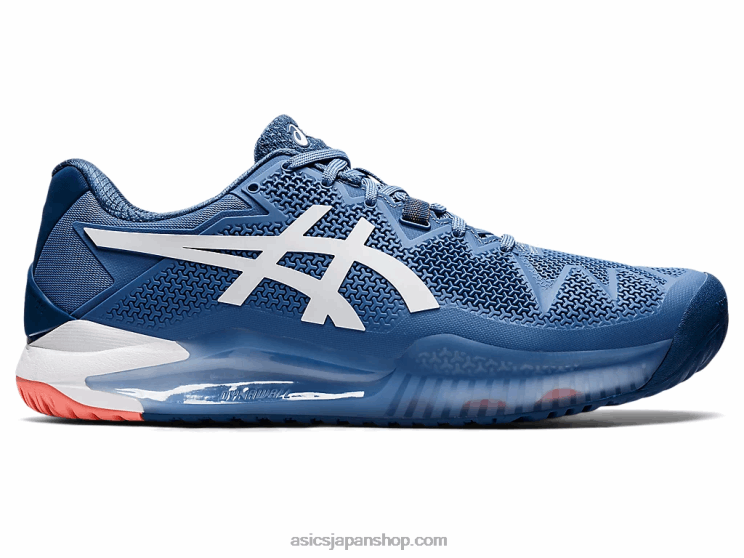 ゲル解像度 8 ワイド L20V1464Asics ブルーハーモニー/ホワイト