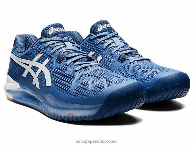 ゲル解像度 8 ワイド L20V1464Asics ブルーハーモニー/ホワイト