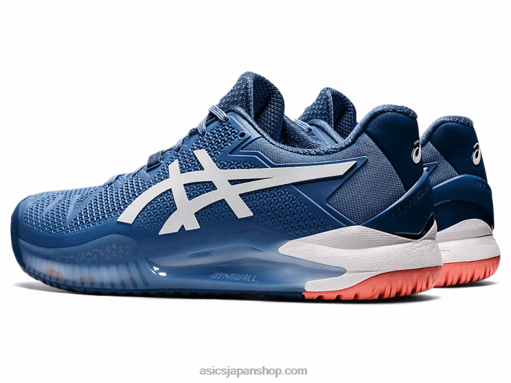 ゲル解像度 8 ワイド L20V1464Asics ブルーハーモニー/ホワイト