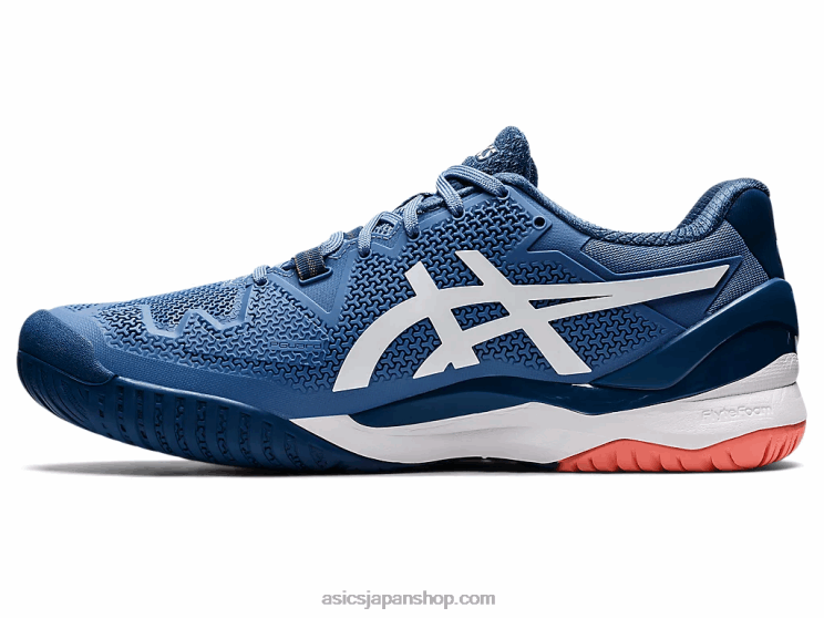 ゲル解像度 8 ワイド L20V1464Asics ブルーハーモニー/ホワイト