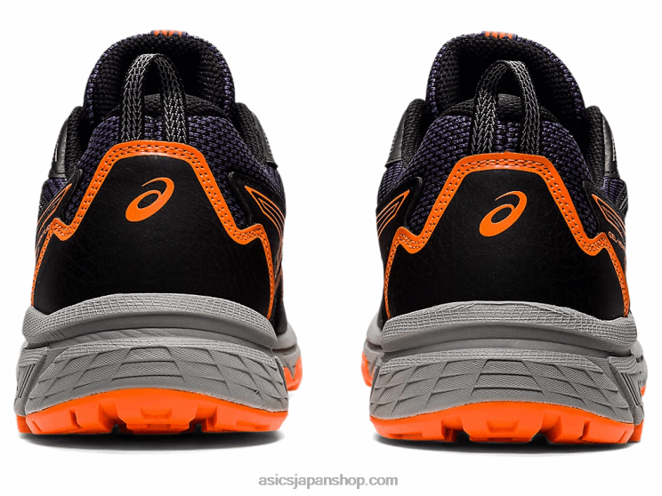 ジェルベンチャー 8 L20V1490Asics ブラック/ショッキングオレンジ