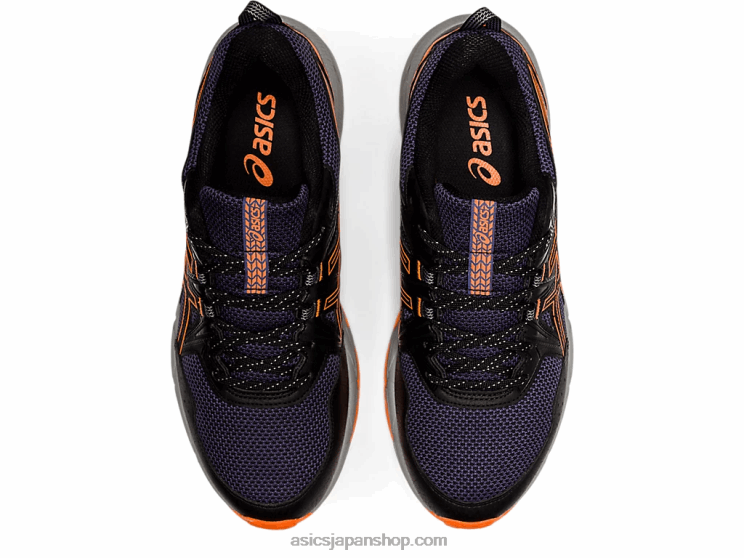 ジェルベンチャー 8 L20V1490Asics ブラック/ショッキングオレンジ