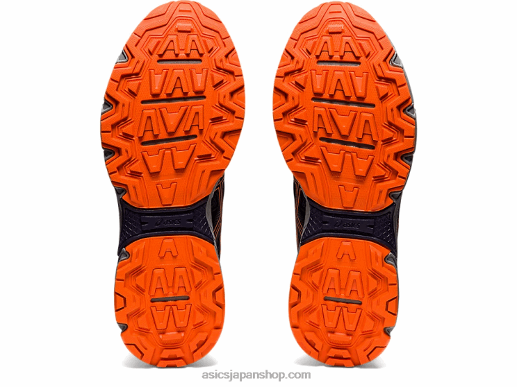 ジェルベンチャー 8 L20V1490Asics ブラック/ショッキングオレンジ