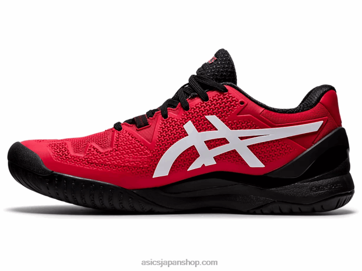 ゲル解像度 8 L20V1747Asics エレクトリックレッド/ホワイト