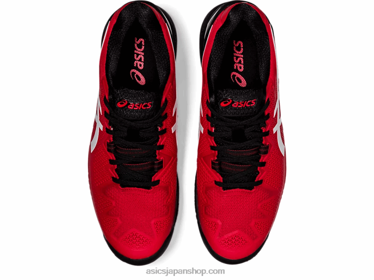 ゲル解像度 8 L20V1747Asics エレクトリックレッド/ホワイト