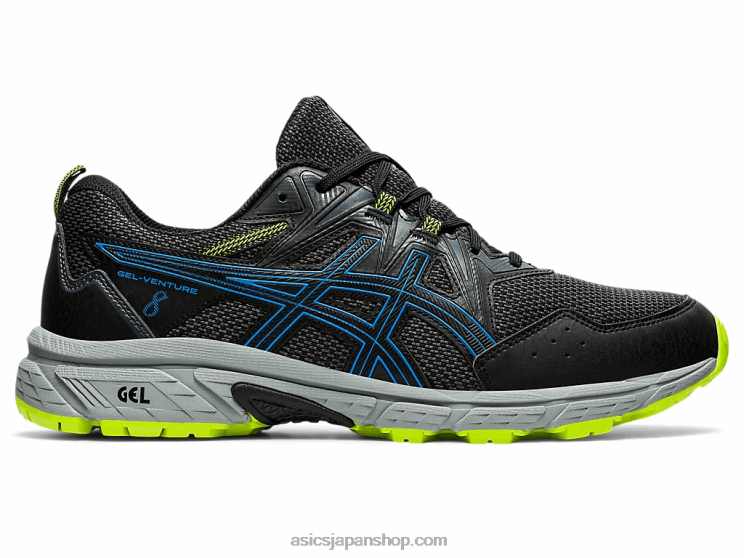 ゲルベンチャー 8 エクストラワイド L20V1850Asics ブラック/ディレクトワールブルー