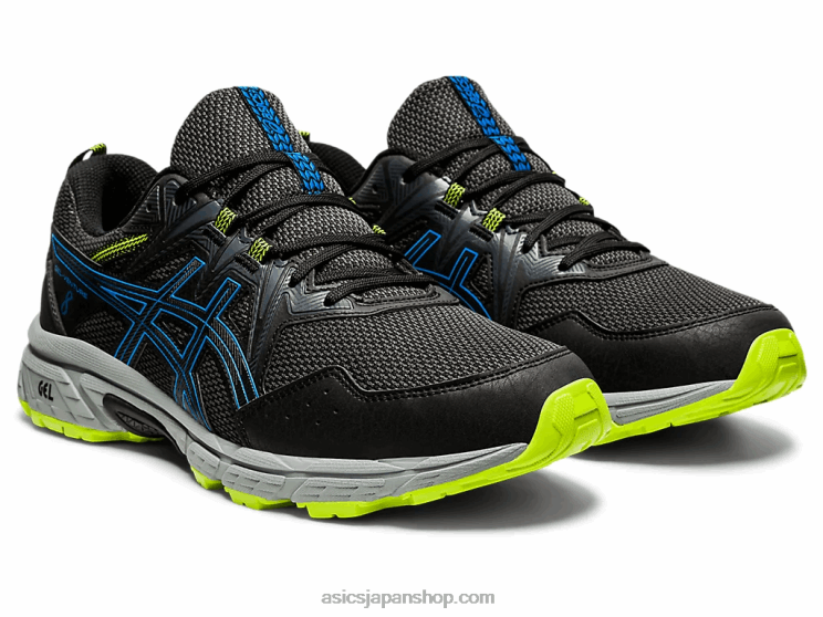 ゲルベンチャー 8 エクストラワイド L20V1850Asics ブラック/ディレクトワールブルー