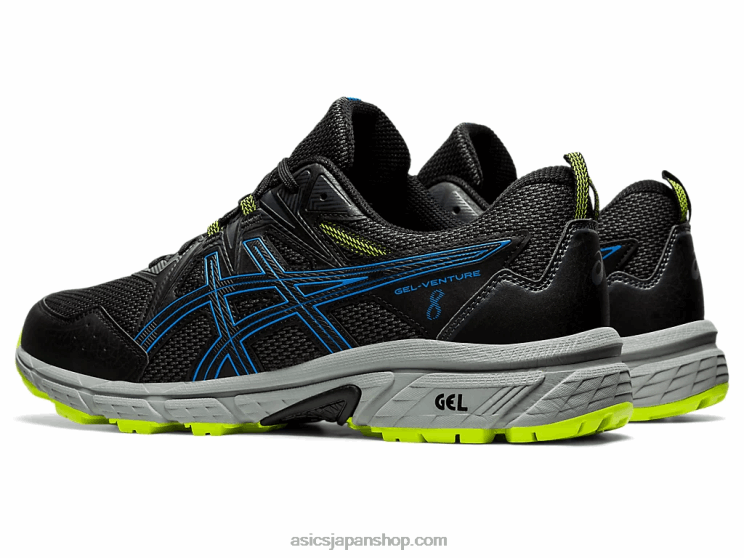 ゲルベンチャー 8 エクストラワイド L20V1850Asics ブラック/ディレクトワールブルー
