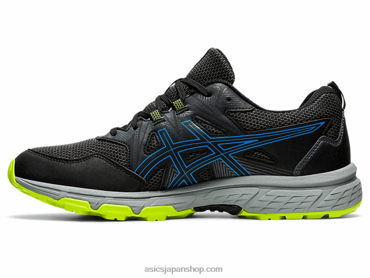 ゲルベンチャー 8 エクストラワイド L20V1850Asics ブラック/ディレクトワールブルー