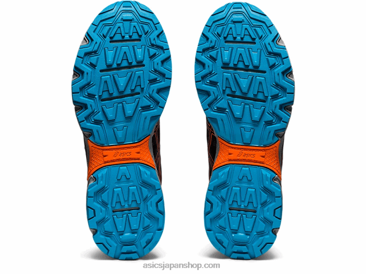 ジェルベンチャー 8 L20V1898Asics ブラック/マリーゴールドオレンジ