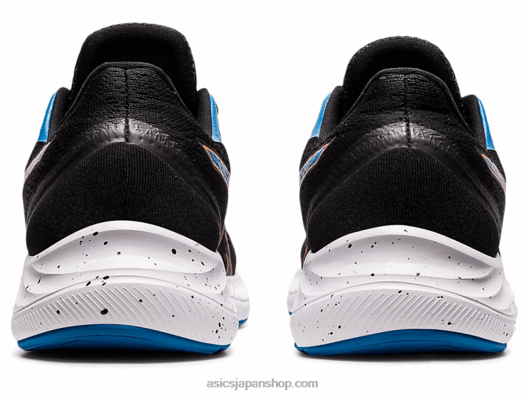 ゲルエキサイト8 L20V1938Asics ブラック/マリーゴールドオレンジ