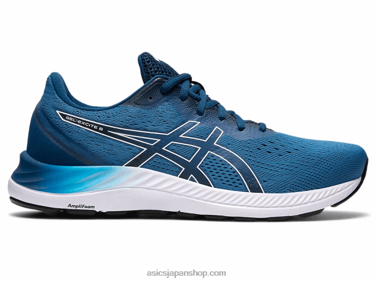 ゲルエキサイト8 L20V1941Asics 生まれ変わったブルー/ホワイト