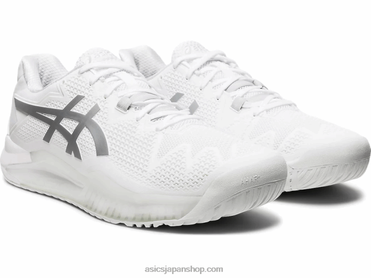 ゲル解像度 8 L20V2007Asics ホワイト/ピュアシルバー