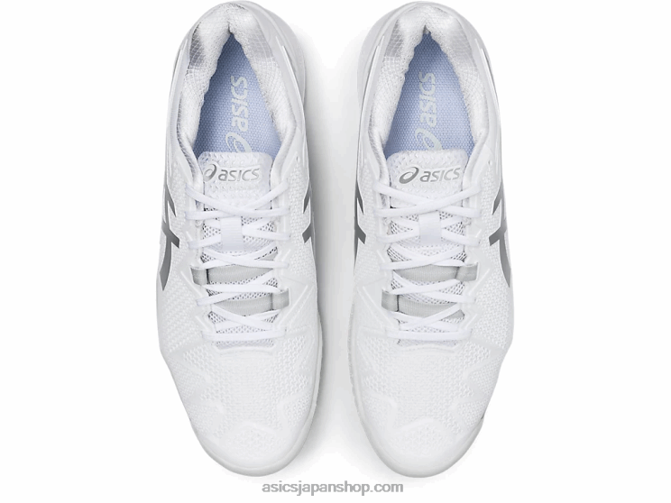ゲル解像度 8 L20V2007Asics ホワイト/ピュアシルバー