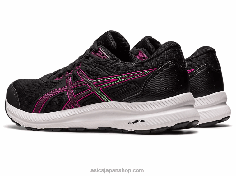 ジェルコンテント 8 ワイド L20V2435 Asicsブラック/ピンクレイブ