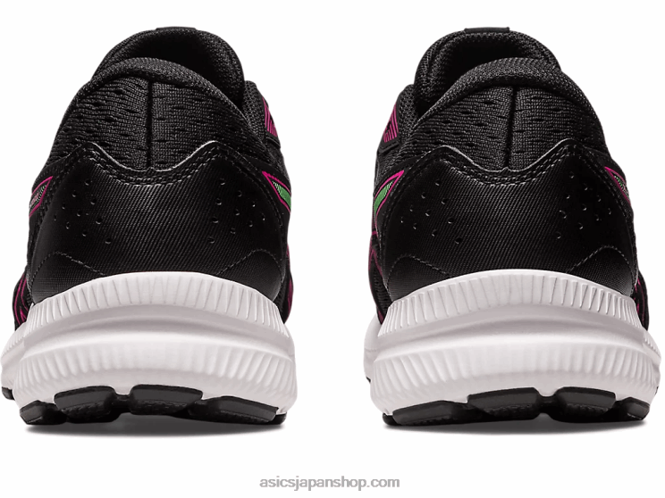 ジェルコンテント8 L20V2437Asics ブラック/ピンクレイブ