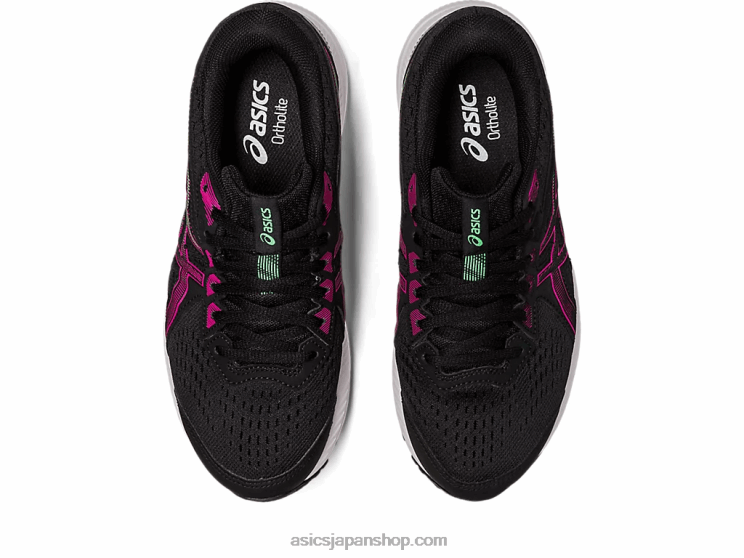 ジェルコンテント8 L20V2437Asics ブラック/ピンクレイブ