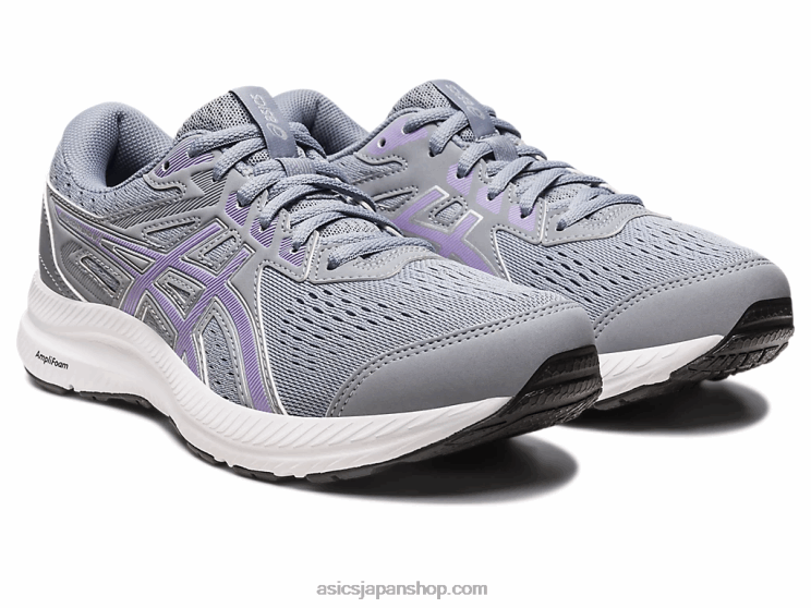ジェルコンテント 8 ワイド L20V2444Asics シートロック/デジタルバイオレット