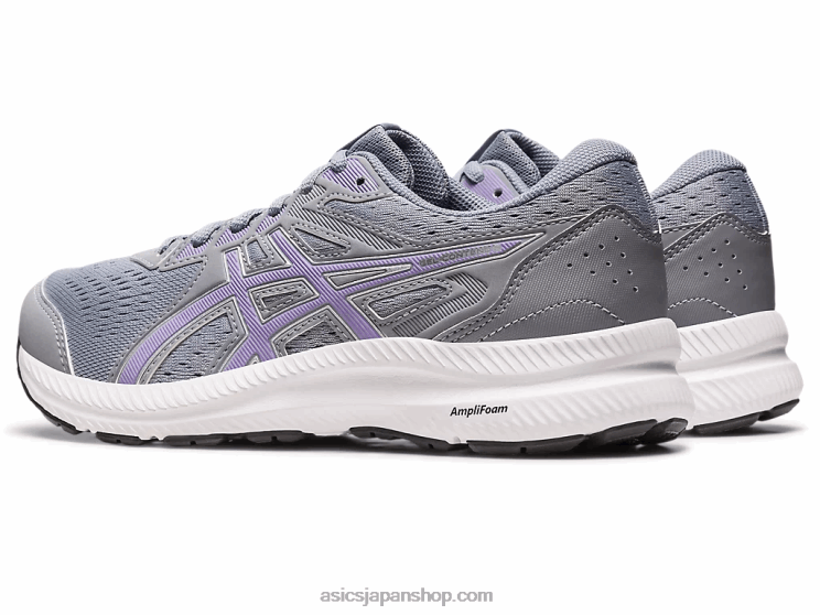 ジェルコンテント 8 ワイド L20V2444Asics シートロック/デジタルバイオレット