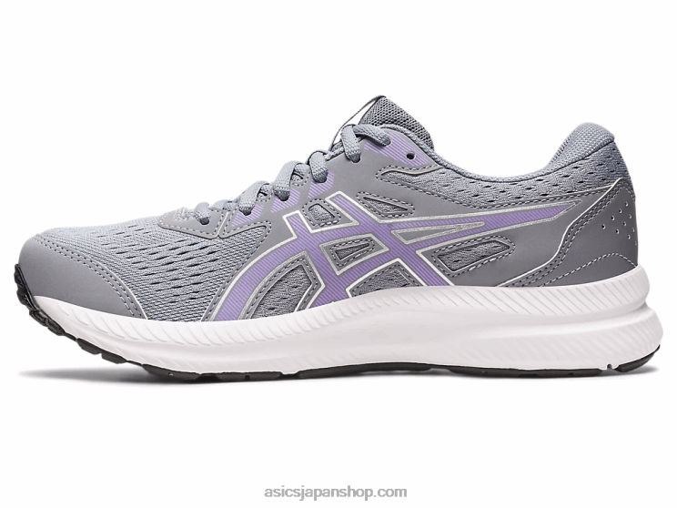 ジェルコンテント 8 ワイド L20V2444Asics シートロック/デジタルバイオレット