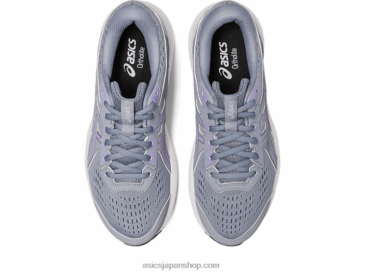 ジェルコンテント 8 ワイド L20V2444Asics シートロック/デジタルバイオレット