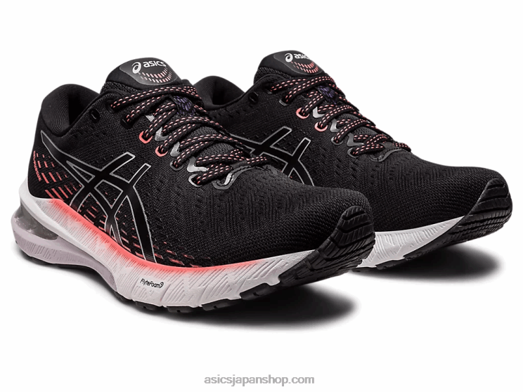 ジェル・パース 8 ワイド L20V2445Asics ブラック/ピュアシルバー