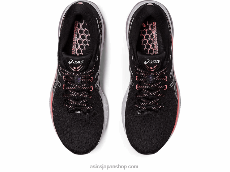 ジェル・パース 8 ワイド L20V2445Asics ブラック/ピュアシルバー