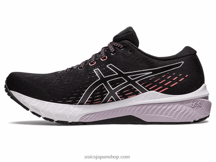 ジェル追跡 8 L20V2477Asics ブラック/ピュアシルバー