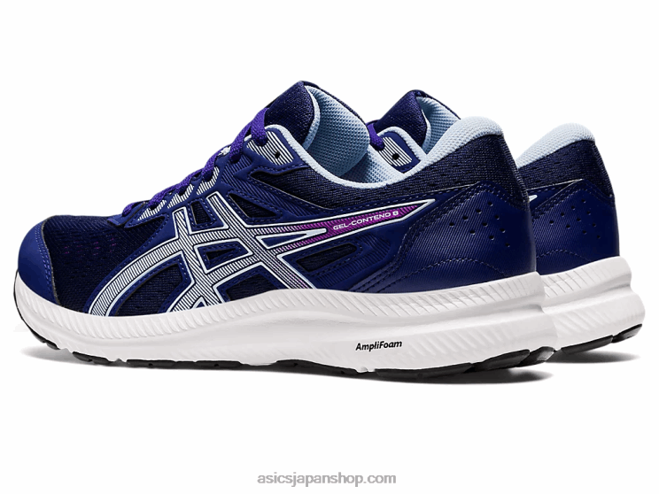 ジェルコンテント8 L20V2680Asics ダイブブルー/ソフトスカイ