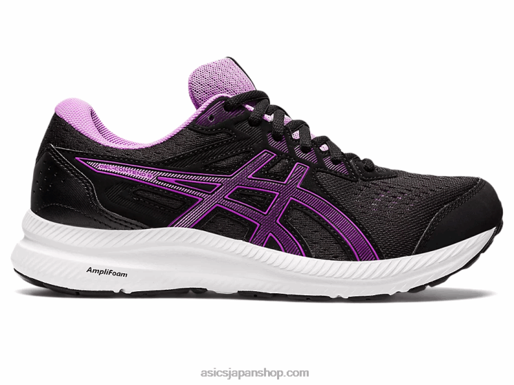 ジェルコンテント8 L20V2683Asics ブラック/オーキッド