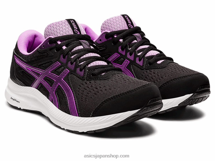 ジェルコンテント8 L20V2683Asics ブラック/オーキッド