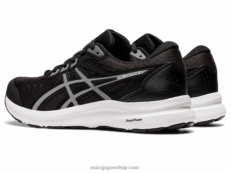 ジェルコンテント8 L20V2684Asics 黒、白