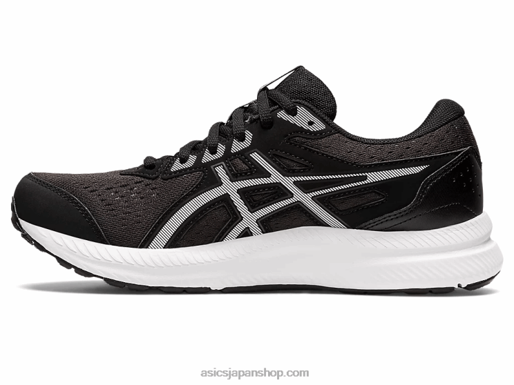 ジェルコンテント8 L20V2684Asics 黒、白