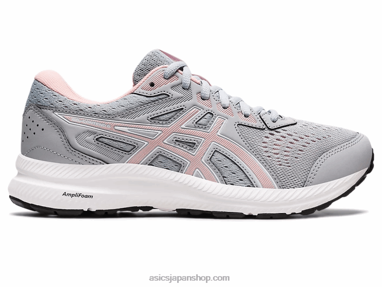 ジェルコンテント 8 ワイド L20V2687Asics ピエモンテグレー/フロストローズ