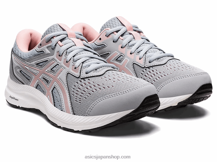 ジェルコンテント 8 ワイド L20V2687Asics ピエモンテグレー/フロストローズ