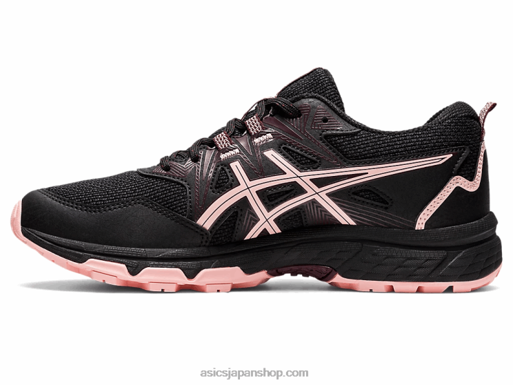 ジェルベンチャー 8 L20V2873Asics ブラック/フロストローズ