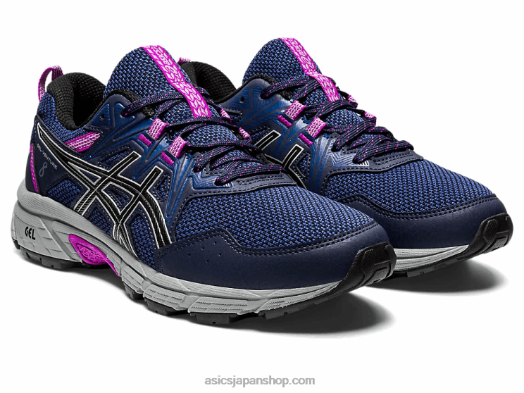 ゲルベンチャー 8 ワイド L20V2945Asics ミッドナイト/ピュアシルバー