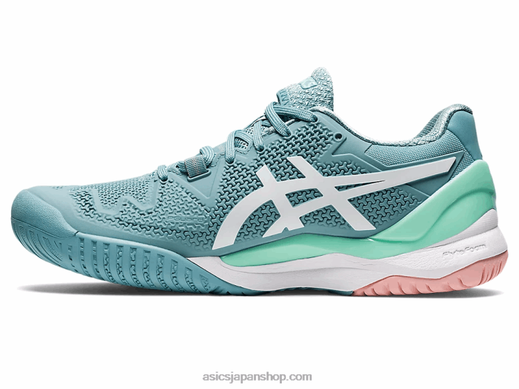 ゲル解像度 8 L20V2957Asics スモークブルー/ホワイト