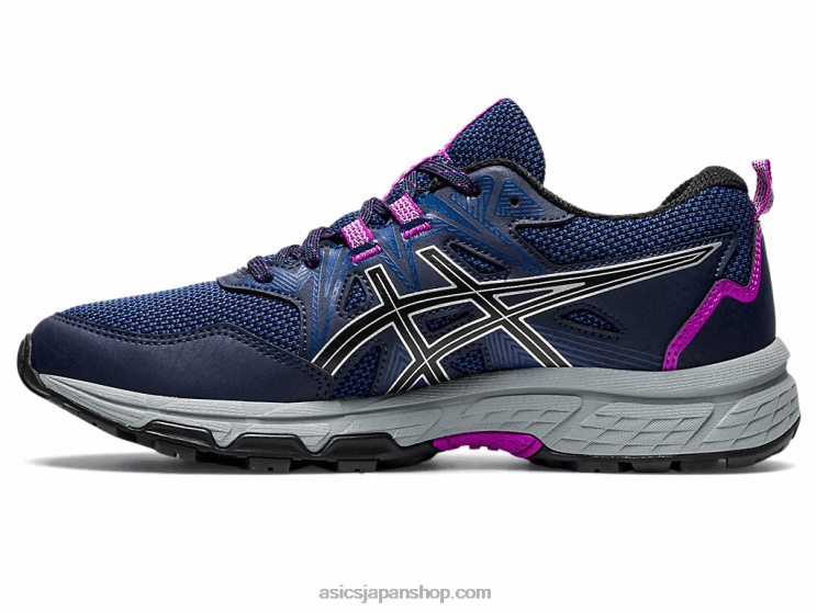 ジェルベンチャー 8 L20V2981Asics ミッドナイト/ピュアシルバー
