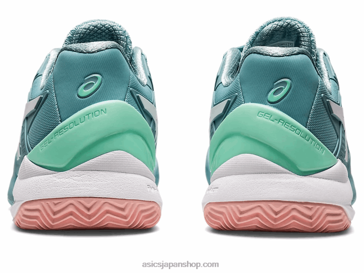 ゲル解像度 8 クレイ L20V3087Asics スモークブルー/ホワイト