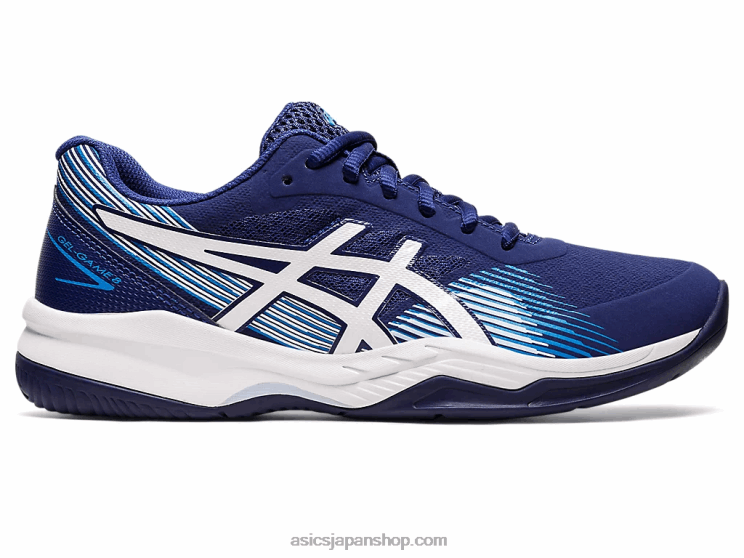 ゲルゲーム8 L20V3098Asics ダイブブルー/ホワイト