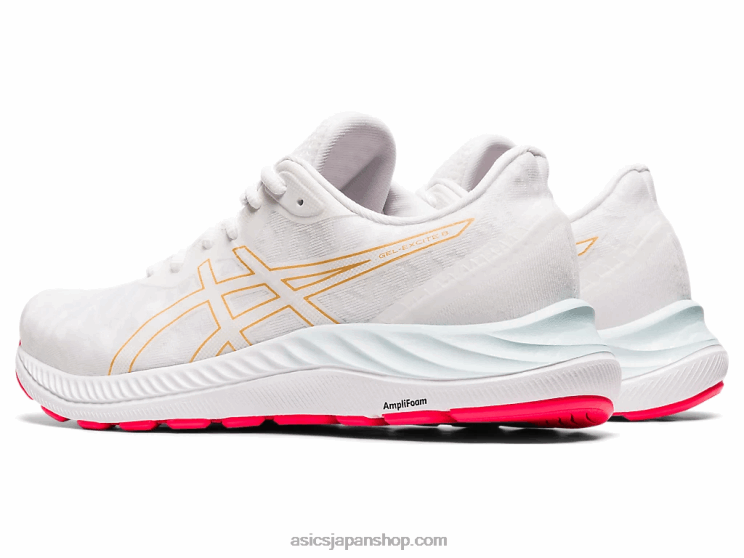 ゲルエキサイト8 L20V3195Asics ホワイト/シャンパン