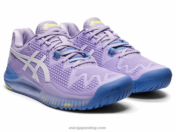 ゲル解像度 8 L20V3260Asics ムラサキ/ホワイト