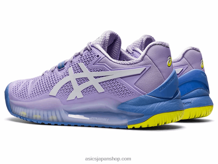 ゲル解像度 8 L20V3260Asics ムラサキ/ホワイト