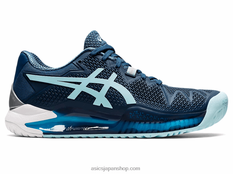 ゲル解像度 8 ワイド L20V3521Asics ライトインディゴ/クリアブルー