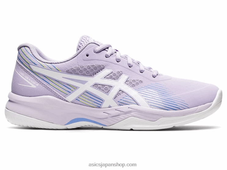 ゲルゲーム8 L20V3529Asics ムラサキ/ホワイト
