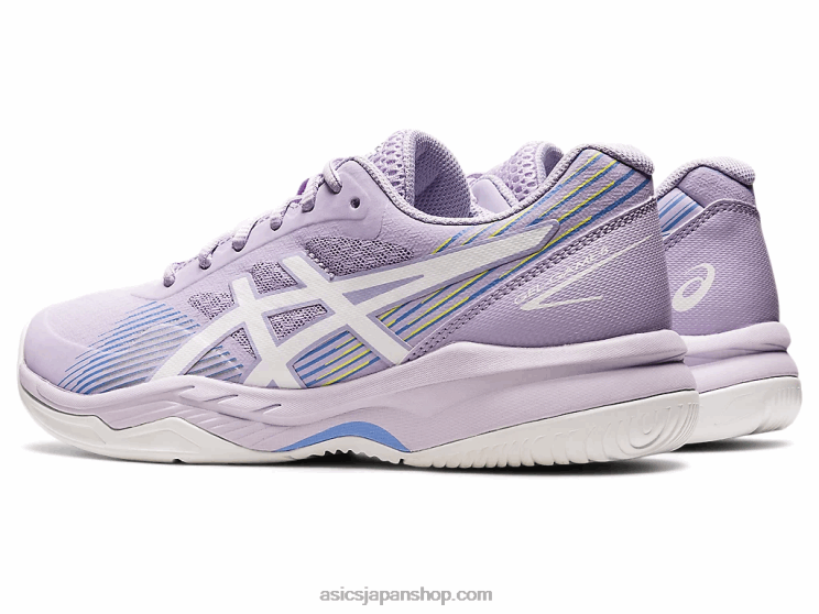 ゲルゲーム8 L20V3529Asics ムラサキ/ホワイト